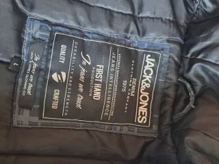 Anorak Jack & Jones gris capucha Talla L