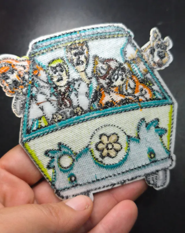 Parche Scooby Doo Misterio a la Orden