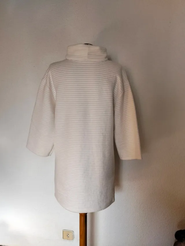 Vestido Zara Blanco Talla S