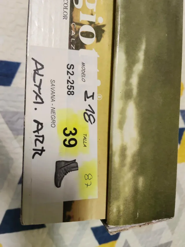 Botas cuña alta Sergio Tacchini negras talla 39