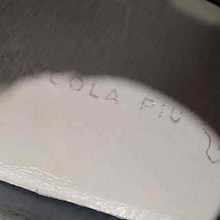 Zapatos Piccola Piu Piel Azul Talla 38