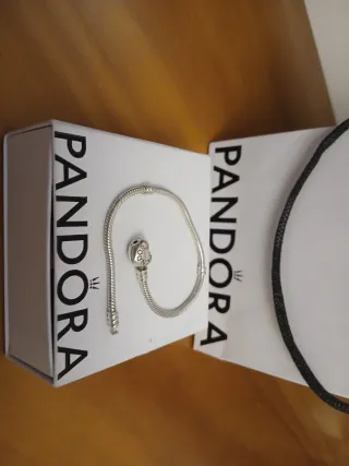 Pulsera Pandora Plata de 20cm