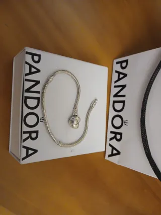 Pulsera Pandora Plata de 20cm