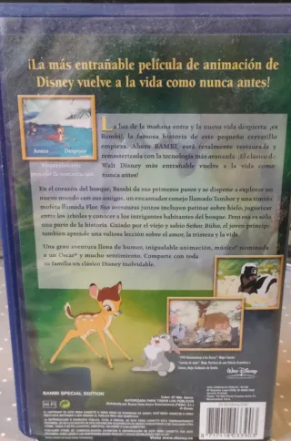 Bambi VHS Edición Especial
