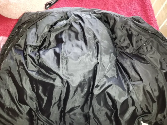 Giacca donna piuma nera