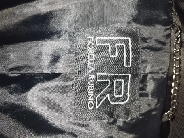 Giacca donna piuma nera