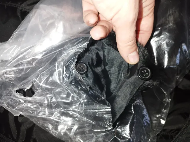 Giacca donna piuma nera