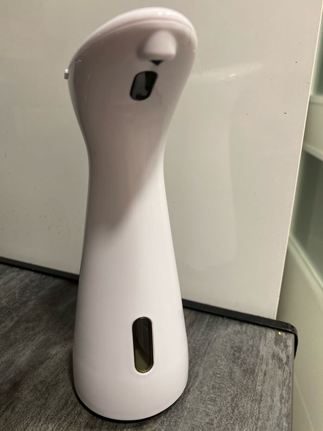 Dispensador jabón eléctrico blanco