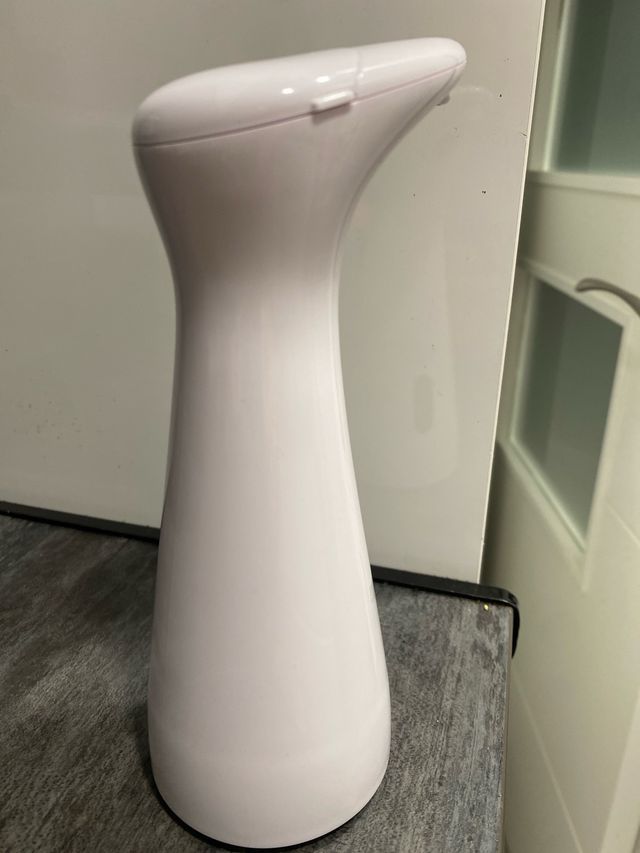 Dispensador jabón eléctrico blanco