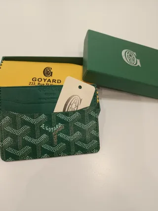 Goyard Tarjetero Verde