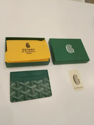 Goyard Tarjetero Verde