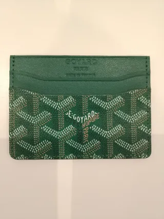 Goyard Tarjetero Verde