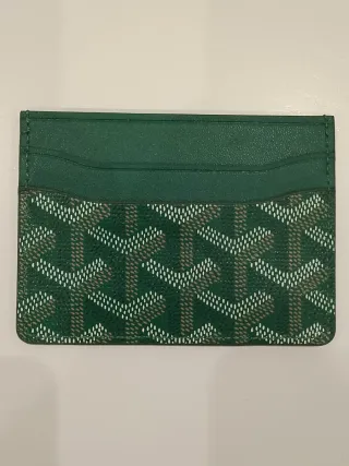 Goyard Tarjetero Verde
