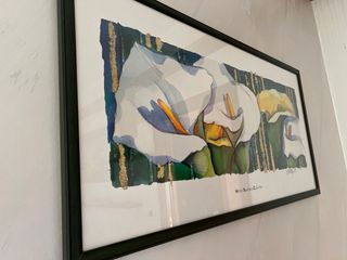 Quadro floreale di HETTIE SAAIMAN 104x54 cm