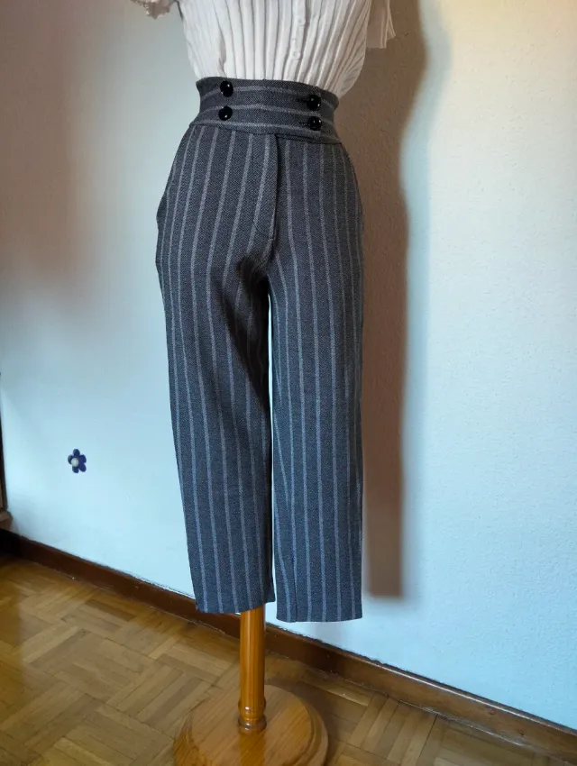 Pantalón raya diplomática Bocetto Talla XS