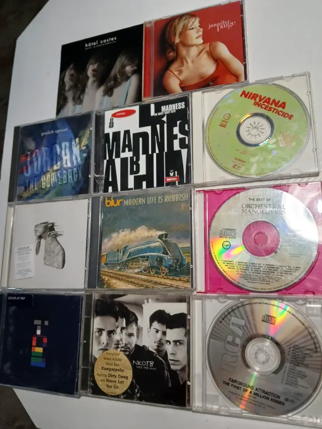 Lote 11 CDs Pop-Rock Internacional