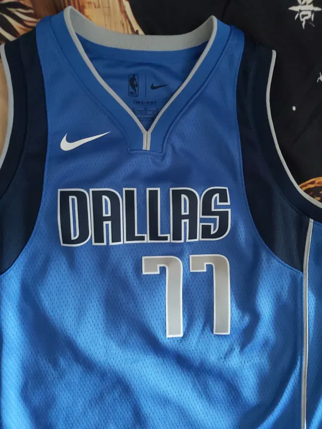 Camiseta Dallas 77 Luka Dončić