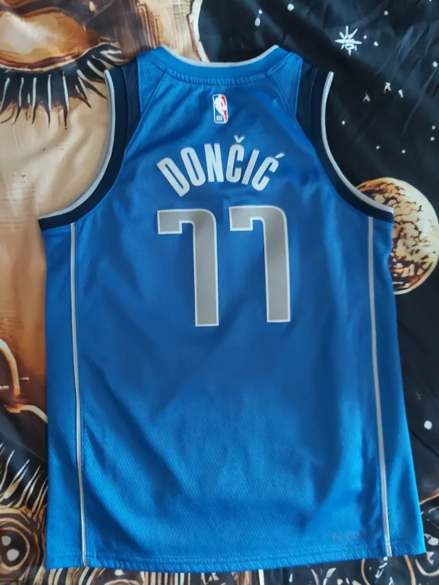 Camiseta Dallas 77 Luka Dončić