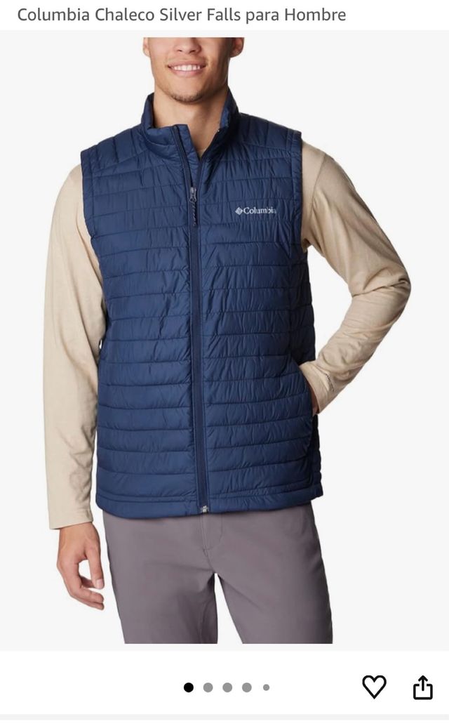 Chaleco Columbia Silver Falls II Omni-Heat Azul Ma