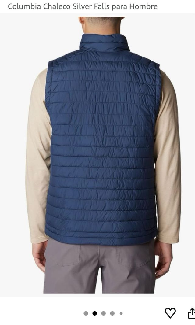 Chaleco Columbia Silver Falls II Omni-Heat Azul Ma