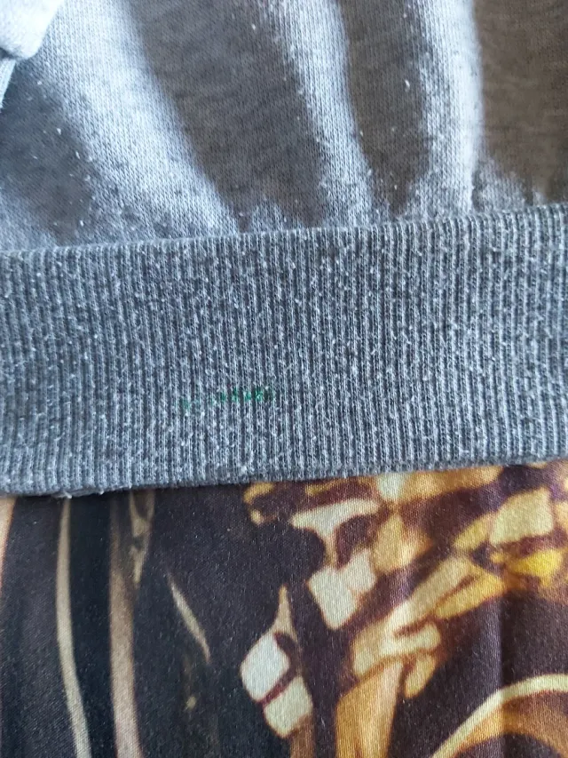 Chaqueta chándal gris con cremallera