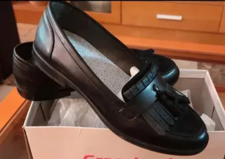 Mocasines negros mujer nuevos