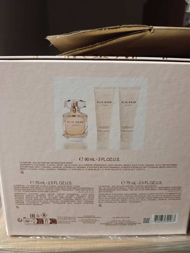Estuche Elie Saab Le Parfum + Body + Gel