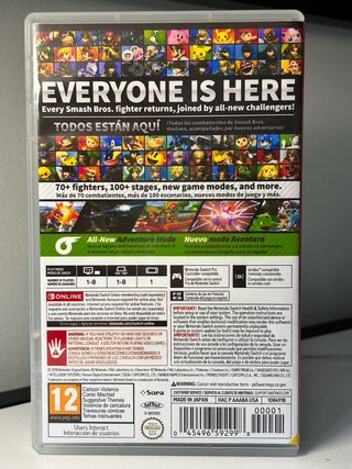 Super Smash Bros. Ultimate Nintendo Switch