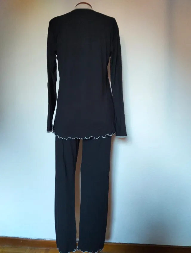 Pijama Essere negro talla S