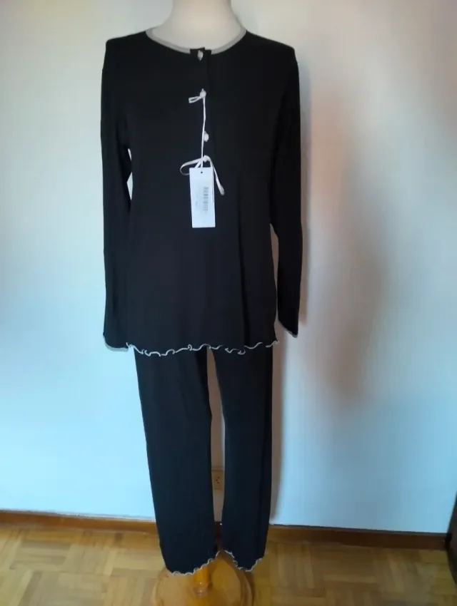 Pijama Essere negro talla S