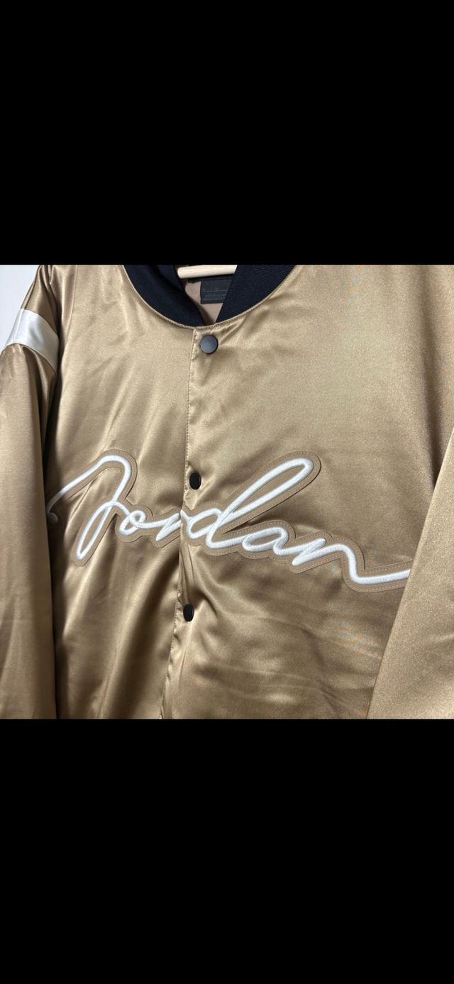 Chaqueta Jordan MVP Varsity Satin Bomber XL