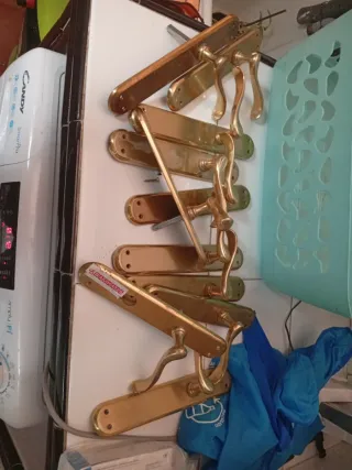 Lotes Pomos Puerta Latón