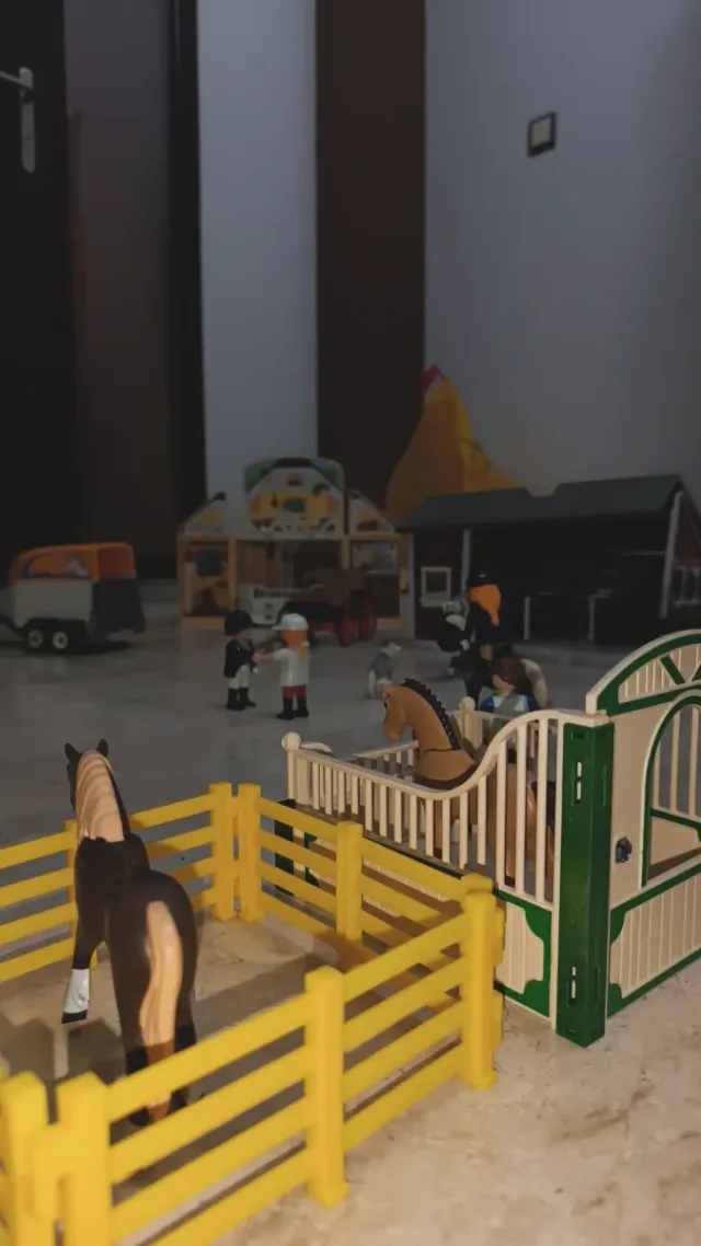 Finca de caballos Playmobil