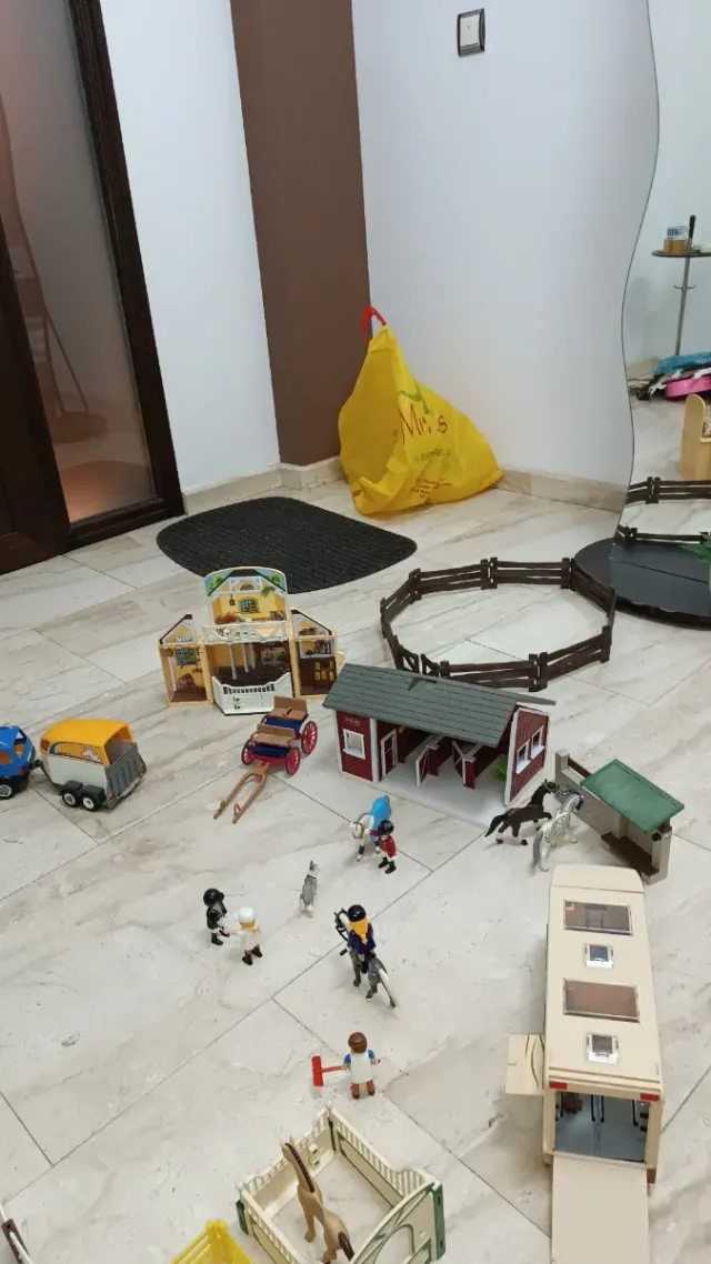 Finca de caballos Playmobil