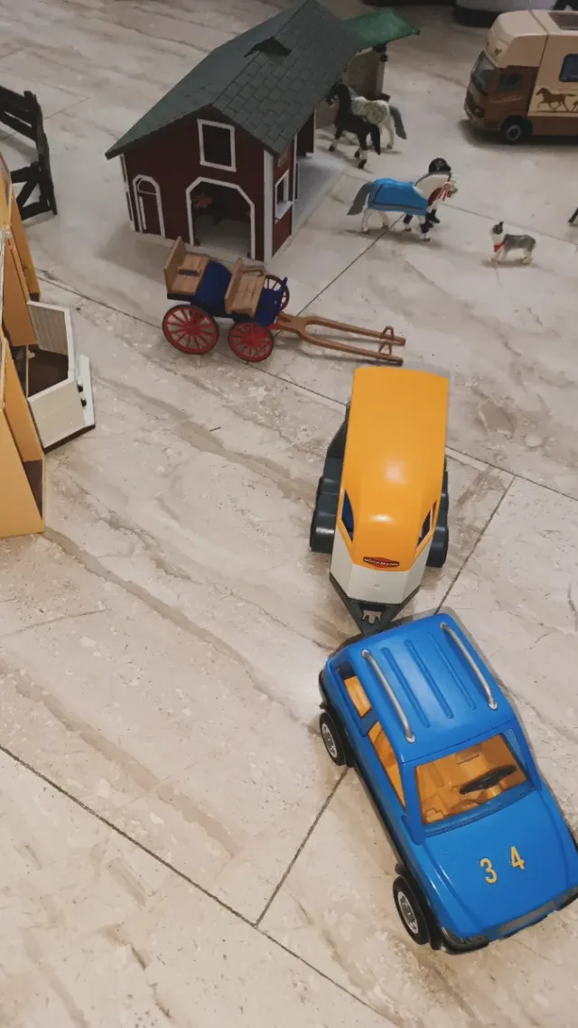 Finca de caballos Playmobil