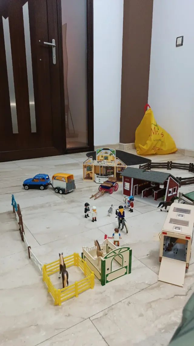 Finca de caballos Playmobil