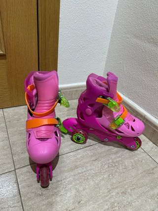 Patines ajustables 3 ruedas convertibles