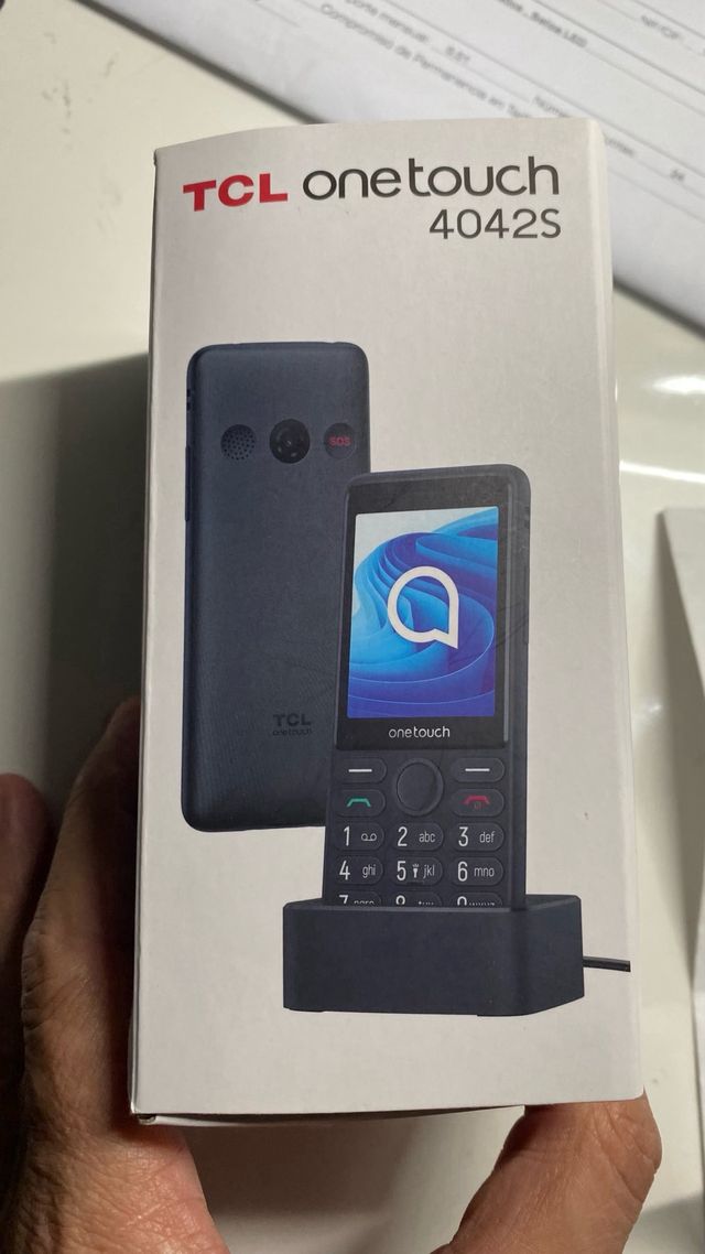 Teléfono Móvil Alcatel Negro