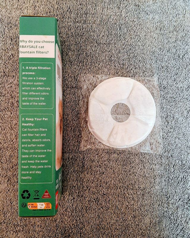 Filtros Fuente Agua Mascotas RBAYSALE 10 Pcs