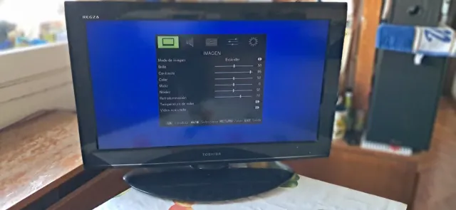 Televisión Toshiba Negra