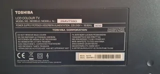 Televisión Toshiba Negra