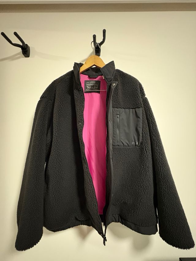 Forro Polar Levi's Buchanan Talla L Negro