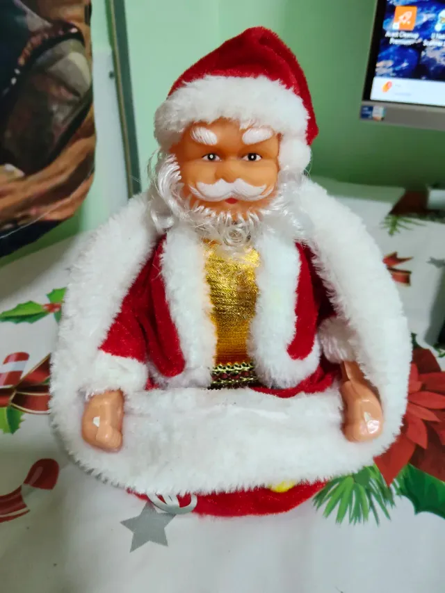 Muñeco de Navidad Rojo y Blanco