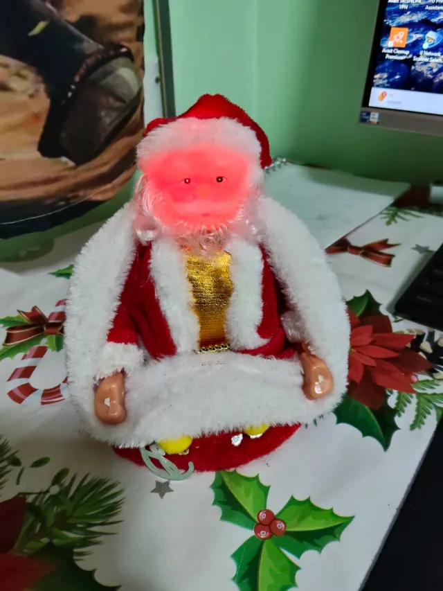 Muñeco de Navidad Rojo y Blanco