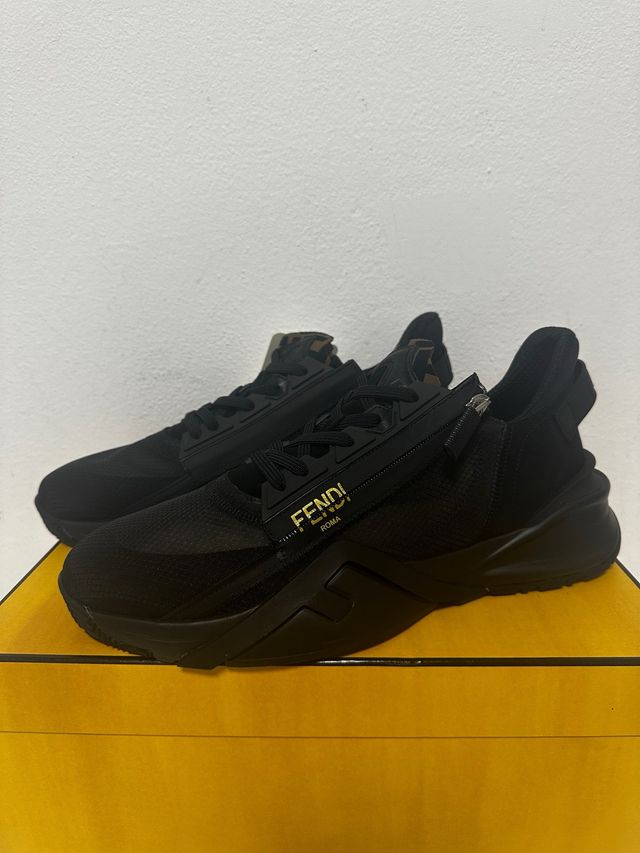 Fendi Flow Black Sneakers