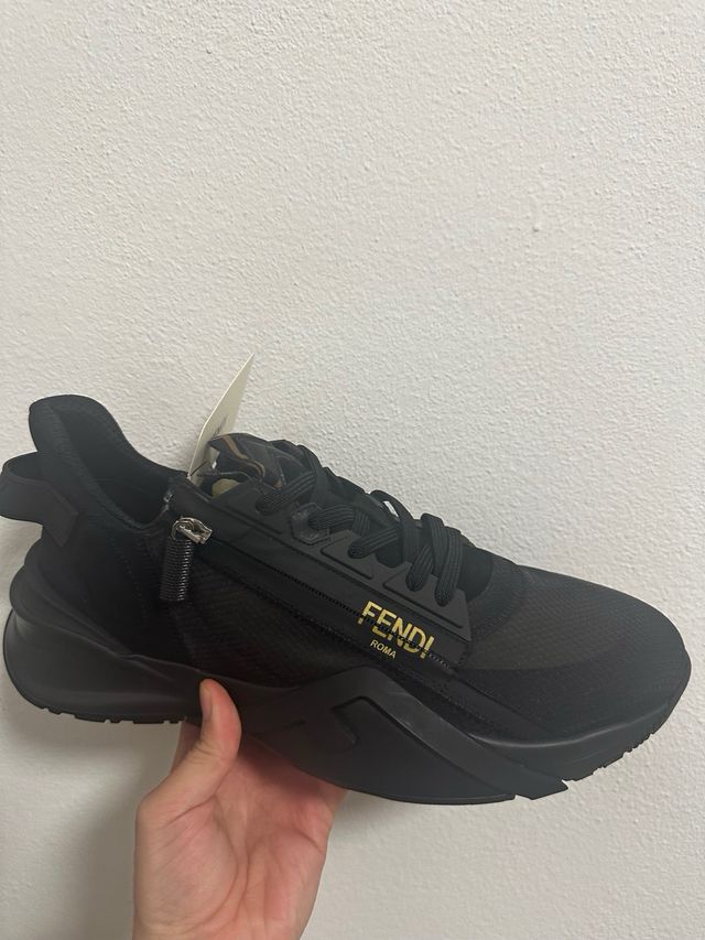 Fendi Flow Black Sneakers
