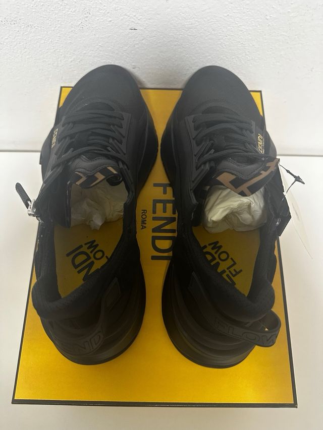 Fendi Flow Black Sneakers