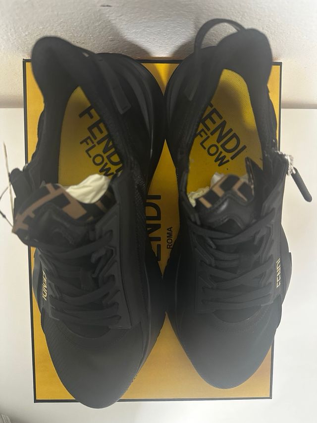 Fendi Flow Black Sneakers