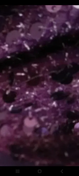 Vestido fiesta lentejuelas morado talla S