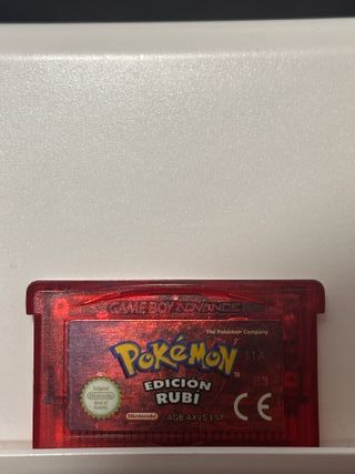 Pokémon Edición Rubí - Game Boy Advance